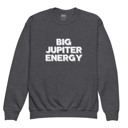 Big Jupiter Energy Kids crewneck sweatshirt