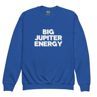 Big Jupiter Energy Kids crewneck sweatshirt