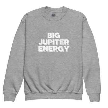 Big Jupiter Energy Kids crewneck sweatshirt