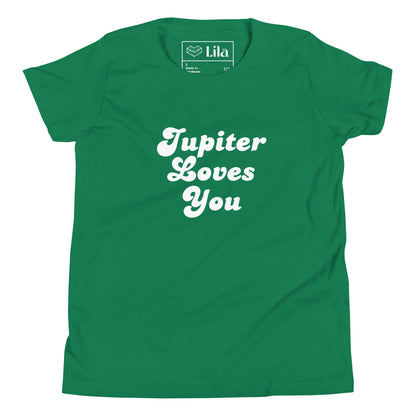 Jupiter Loves You Kids Short Sleeve T-Shirt