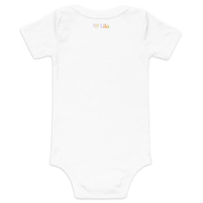 Embroidered Aries Baby short sleeve onesie