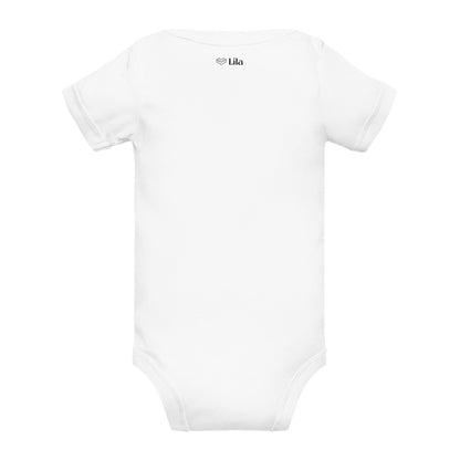 Embroidered Gemini Baby short sleeve onesie