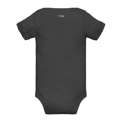 Embroidered Libra Baby short sleeve onesie