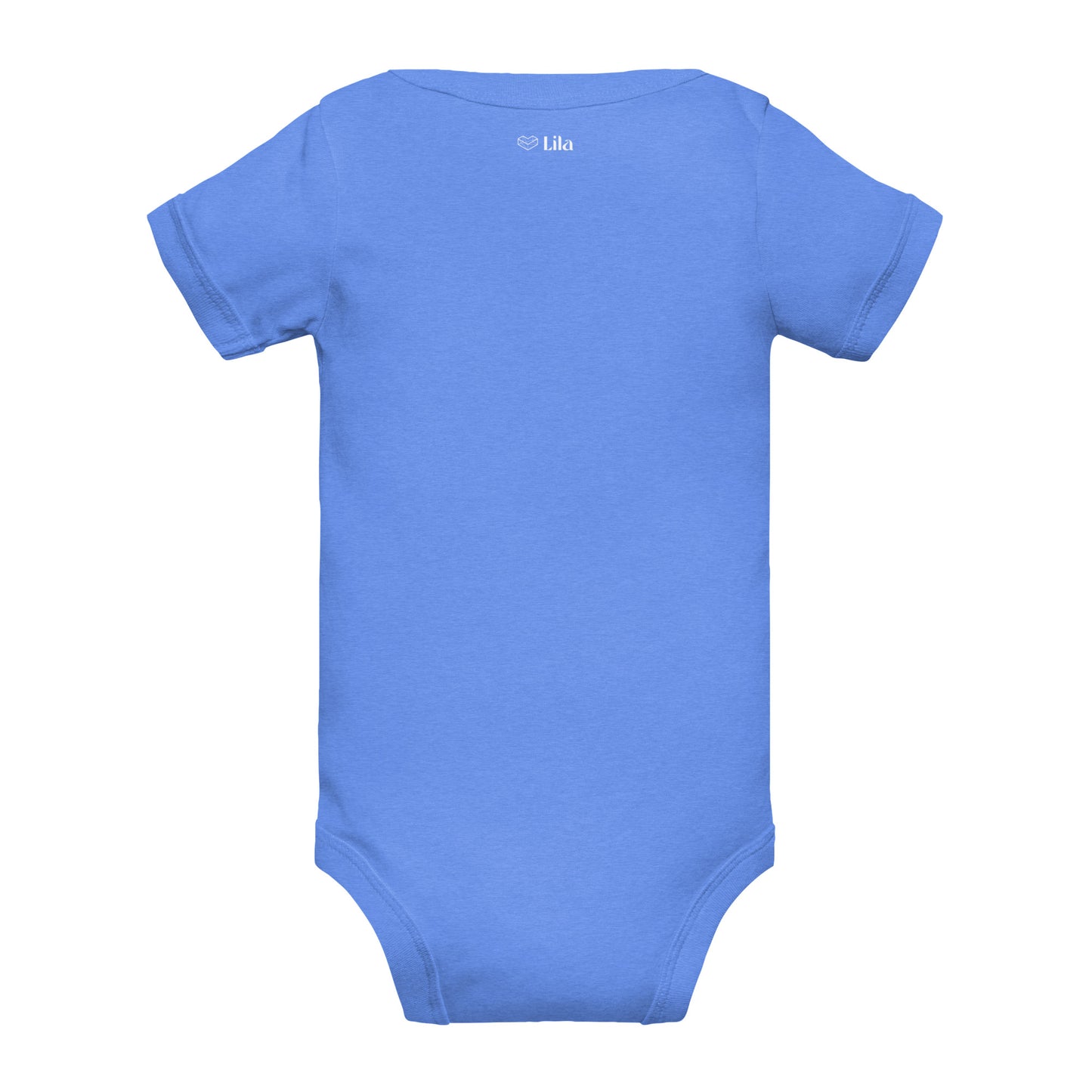 Embroidered Libra Baby short sleeve onesie