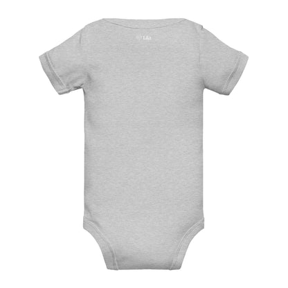 Embroidered Libra Baby short sleeve onesie