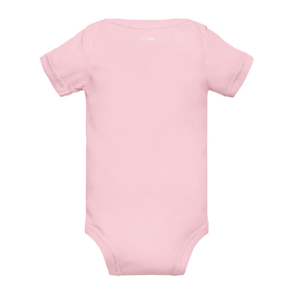 Embroidered Libra Baby short sleeve onesie
