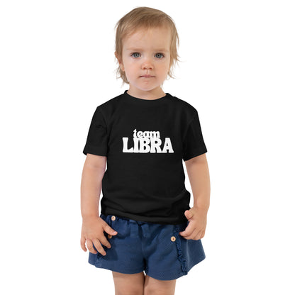 Team Libra Toddler Short Sleeve Tee