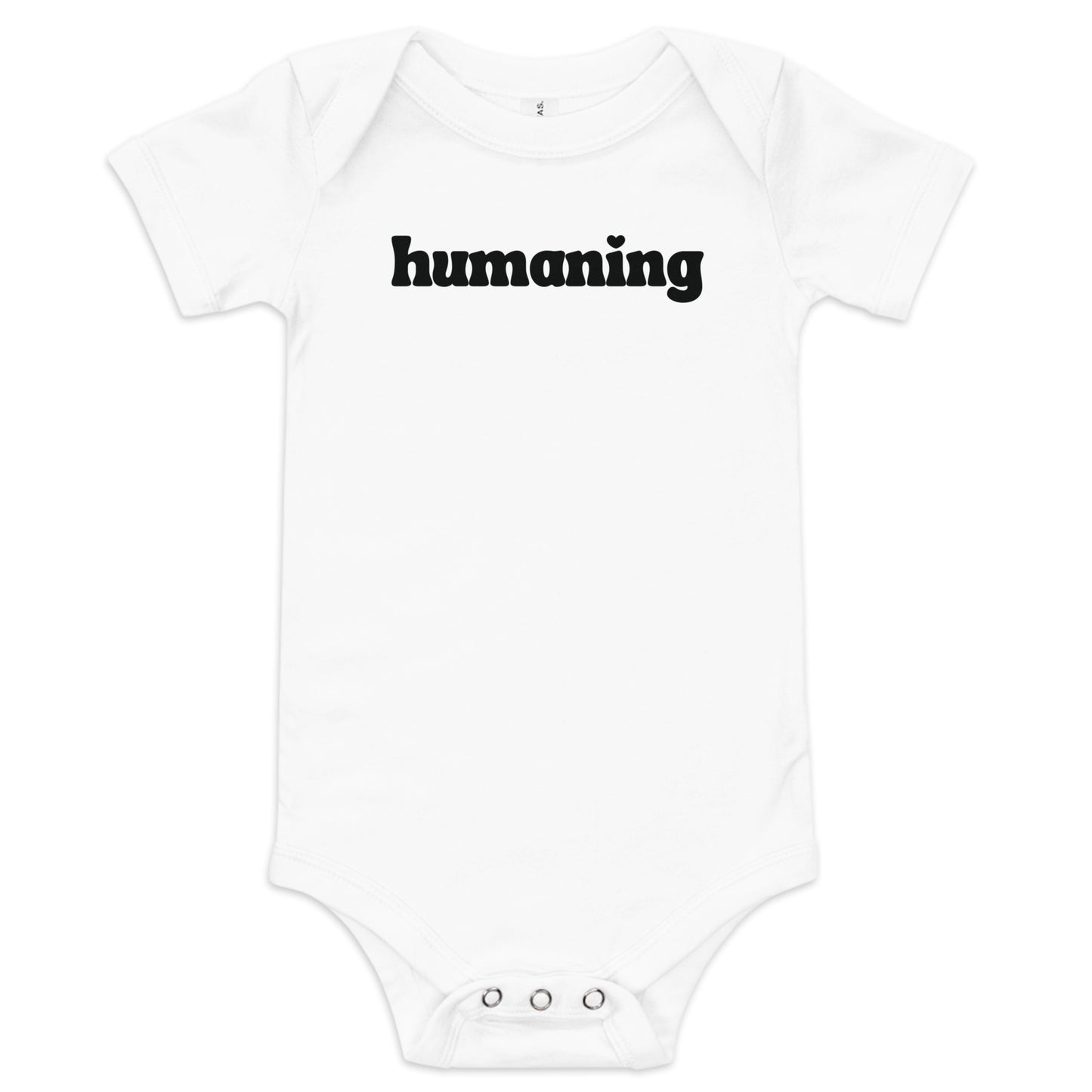Humaning Baby onesie