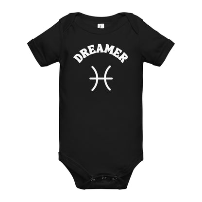 Dreamer Pisces Baby onesie
