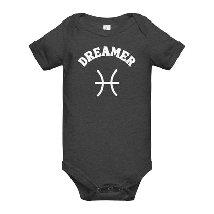 Dreamer Pisces Baby onesie