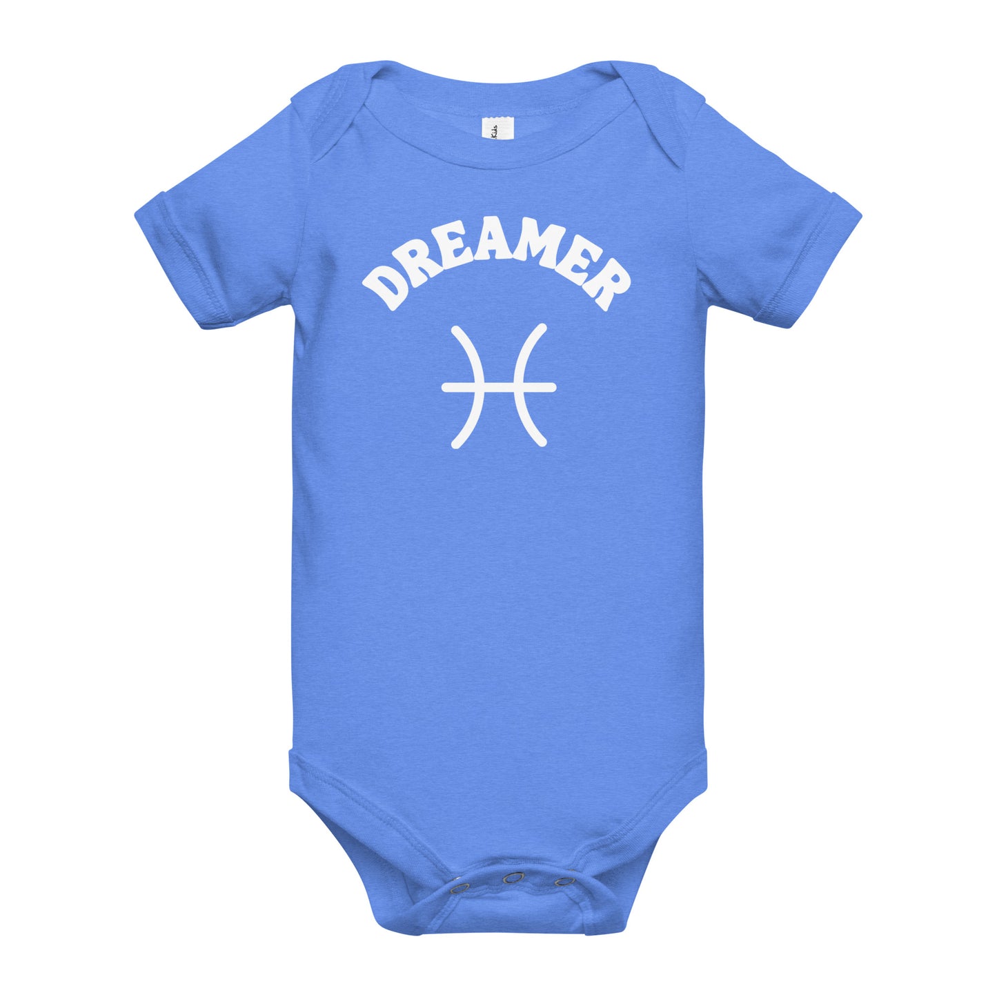 Dreamer Pisces Baby onesie