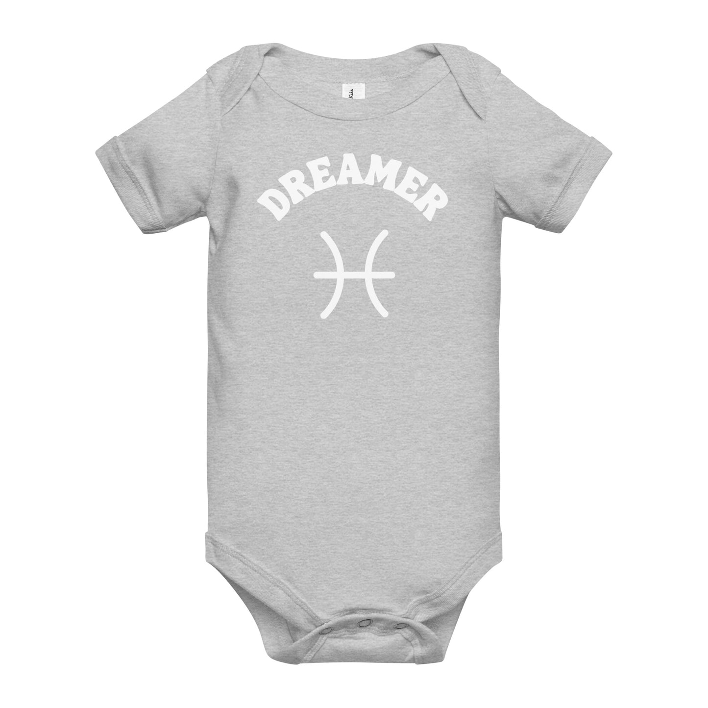 Dreamer Pisces Baby onesie