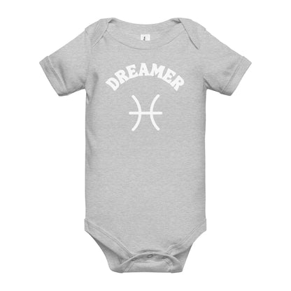 Dreamer Pisces Baby onesie