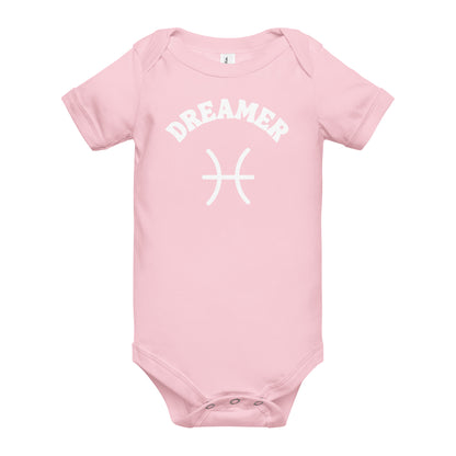 Dreamer Pisces Baby onesie