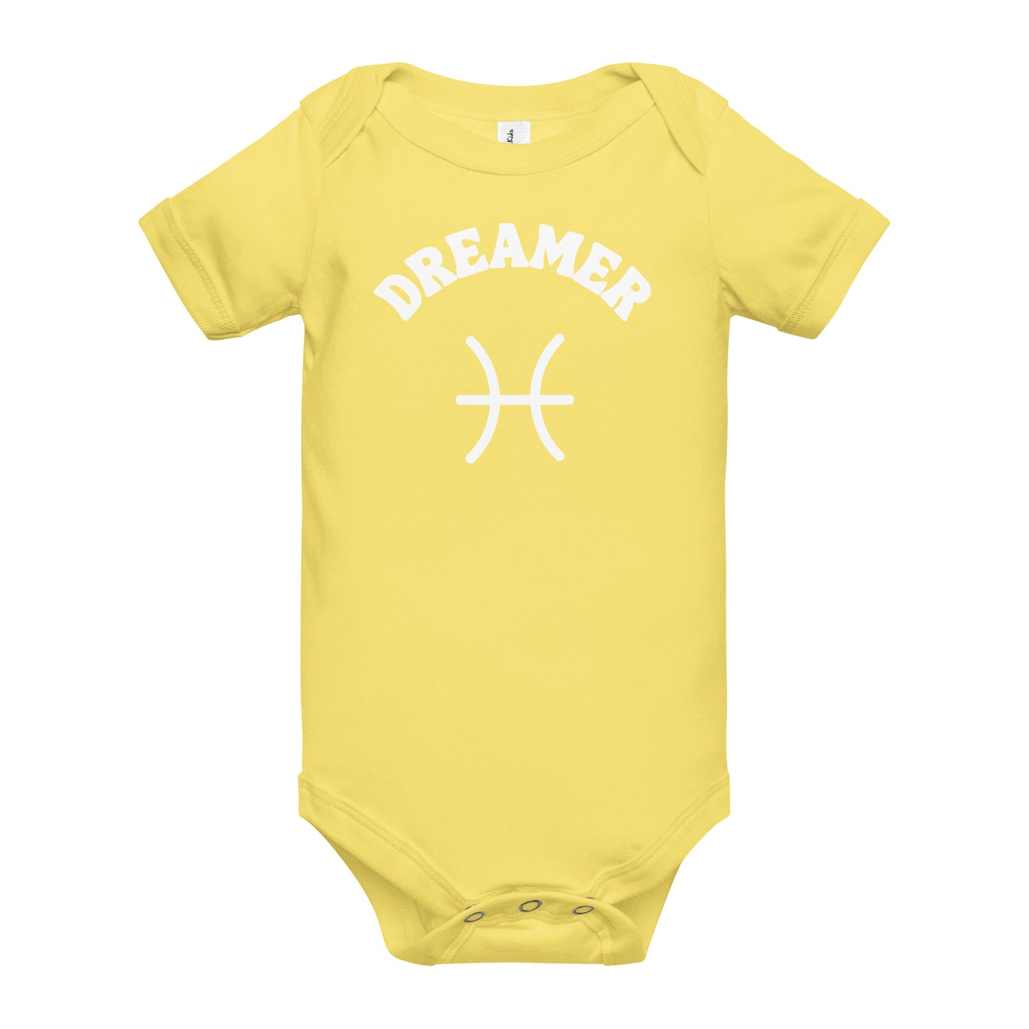 Dreamer Pisces Baby onesie