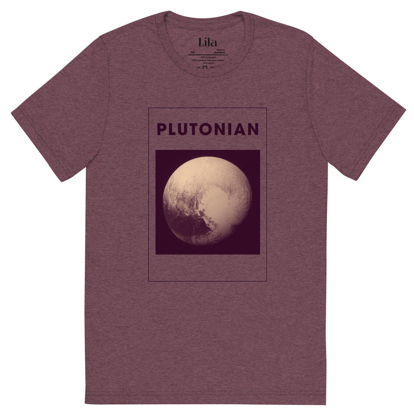 Plutonian Heart Short sleeve t-shirt