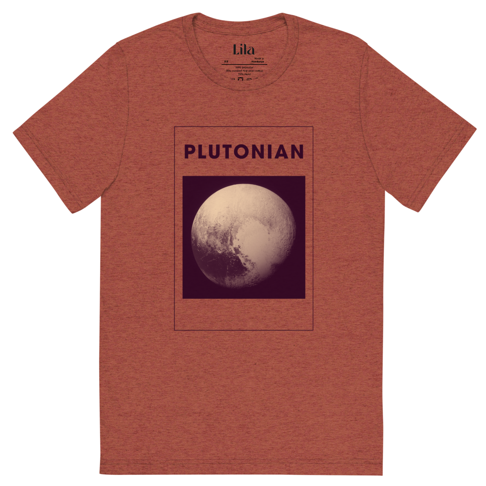 Plutonian Heart Short sleeve t-shirt