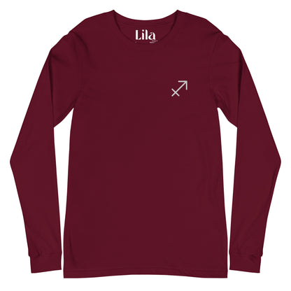 Big Sagittarius Energy Long Sleeve Tee