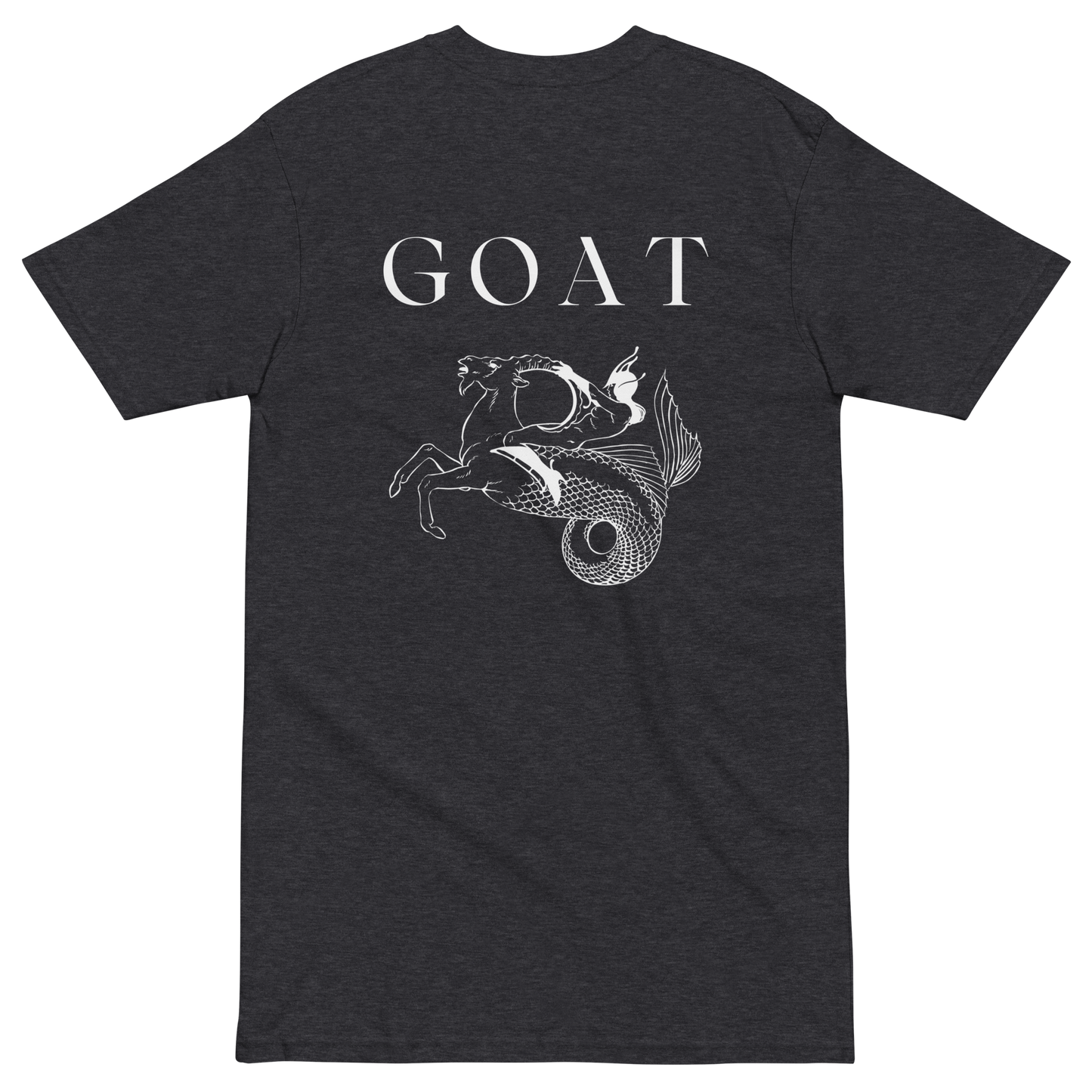 SEA GOAT Capricorn Men’s premium heavyweight tee