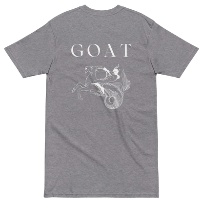 SEA GOAT Capricorn Men’s premium heavyweight tee